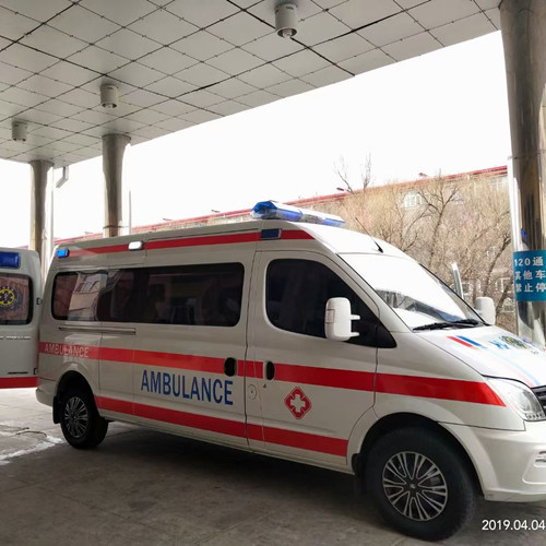 感城镇救护车出租服务案例2